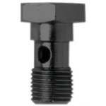 Goodridge Banjo Bolt 7/16"-24 Single Black P775-44BK. Fixed Price $19.85.