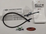 Genuine Harley Davidson Diamond Black Xl Upper Brakeline Kit 41800258. Fixed Price $50.45.