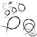 Choppers Cable Kit 15-17" Ape Bar Length Stainless Black Coated Non Abs Hd. Fixed Price $299.00.
