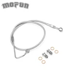 Mofun 35" Braided Upper Brake Line Kit For Harley 38152-11 41800217 45829-11 Abs. Fixed Price $25.70.