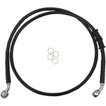 Drag Specialties Front Brake Line Xl Black +10" 614772-10BLK. Fixed Price $75.43.