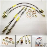 Classic Mini Goodridge Braided 4 Brake Line Hose Kit Front Disc & Rear Drum. Fixed Price $80.74.