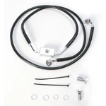 Drag Specialties Front Ext Length Abs Black Vinyl Brake Line Kit +8" 1741-3842. Fixed Price $115.21.