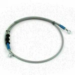 115CM/45" M10 Brake Oil Hose Line Banjo Fitting Stainless Steel End #8. Fixed Price $18.60.
