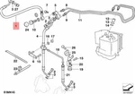 Genuine Bmw R22 0499 850 02 0417 Hose 34327653812. Fixed Price $179.72.