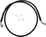 Drag Specialties 614760-4BLK Brake Line Front +4" Black Xl. Fixed Price $72.37.