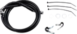 Drag Specialties 1741-2559 Extended Length Black Vinyl Brake Line Fxd Dyna. Fixed Price $62.95.