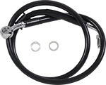 Drag Extended Stainless Front Brake Line Kit +6" Black 18-22 Softail 17415797. Fixed Price $80.53.