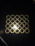 Gardner Wescott 3/8" Hd 6377 Early Banjo Bolt Brass Washers PK/20 26571. Fixed Price $10.59.