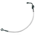 New Magnum Shielding Polished Stainless Rear Brake Line, Dyna, 5616, 1741-1068 *. Fixed Price $63.00.
