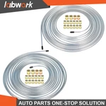 Labwork Brake Line Tubing Kit 25 Ft. 3/16 And 1/4 W/ Fittings Zinc-coated. Fixed Price $36.39.