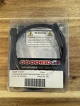 Goodridge Universal Braided Stainless Motorcycle Brake Line - 23" Ebony. Fixed Price $32.00.