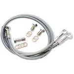Galfer Superbike Front Brake Line Kit - Clear/silver, 2. Fixed Price $121.50.