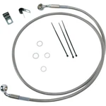 Drag Front Extended +2 Stainless Steel Brake Line For Harley 99-07 Fxst. Fixed Price $57.07.