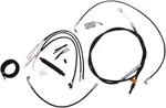 Choppers Complete Handlebar Cable Brake Line Kit Black LA-8152KT2-16B. Fixed Price $310.48.