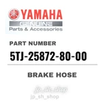 Yamaha Genuine Oem Parts Brake Hose 5TJ-25872-80-00 For WR250F. Fixed Price $227.96.