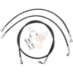 Choppers Black Vinyl/stainless Brake Lines LA-8122B16B. Fixed Price $171.86.