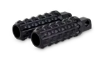 Burly Brand Billet Footpeg Set Universal Reaper Black B13-1124B. Fixed Price $109.95.
