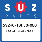 59240-18H00-000 Suzuki Hose,fr Brake NO.2 5924018H00000, New Genuine Oem Part. Fixed Price $83.70.
