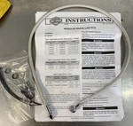 Genuine Harley Brake Line Kit Upper 35 Degree 30.5" Diamond Back P/n 41800423. Fixed Price $134.88.