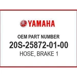 Yamaha Hose, Brake 20S-25872-01-00 Oem New. Fixed Price $54.04.