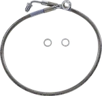 Drag Specialties Extended Stainless Steel Front Brake Line Kit Plus 4" Clear .... Fixed Price $80.99.