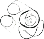 Choppers Standard Black Vinyl Braided Handlebar Cable Brake Line Kit Ape. Fixed Price $559.99.