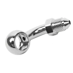 3/8" 10MM AN3 90 Brake Line Banjo Fitting For Harley Softail Low Rider Fxdrs. Fixed Price $9.95.