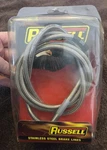 Nos Russell R5836SS Mach Universal -3 To Straight 74" Brake Lines Steel. Fixed Price $50.00.
