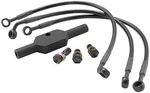 Goodridge Ebony Brake Line Kits Stock Front HD0124-1FPBK/BK. Fixed Price $70.76.
