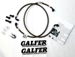 Smoke & Black Front S.s. Brake Lines Kit Galfer FK003D765-2-07. Fixed Price $88.95.