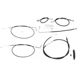Vinyl Braided Cable/brake Line Kit For 15-17"APE Hanger Handlebars LA-8151KT-16B. Fixed Price $207.62.