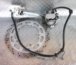 1999-2007 Honda Shadow Cpl. Fr. Brake Assy- Mastercylinder, Hose, Caliper, Rotor. Fixed Price $149.50.