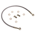 Tusk Rear Atv Steel Braided Brake Line Standard Length Silver For Honda TRX450R. Fixed Price $37.98.