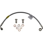 Galfer Brake Line - Stainless Steel For Suzuki 2017 Sv 650 Abs FK003D928R. Fixed Price $40.64.