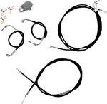 Choppers Cable/brake Line Kit Mini Ape Hangers Black LA-8051KT-08B. Fixed Price $365.70.