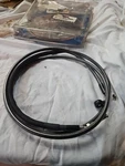 Magnum 76" Black Pearl Hydraulic Clutch Cable 13+ / 90 10MM 1132-0780. Fixed Price $74.00.