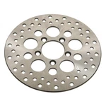 Russell Brake Rotor Steel Natural Cross-drilled 10.0" Dia Harley-davidson Front. Fixed Price $109.98.