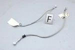 2011 Harley Softail Cvo Front Brake Hose Line For Abs Models Braided #3919. Fixed Price $49.44.