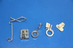2006 00-24 DRZ400SM Brake Hose Guides Swingarm Mounted Front Rear Stay. Fixed Price $24.99.