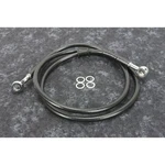 Drag Specialties Black Vinyl Extended Length Front Brake Line Kit 1741-5840. Fixed Price $73.39.