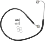 Drag Specialties Brake Line Front Black +10" Fxs 12-13 Harley 1741-3774. Fixed Price $89.99.