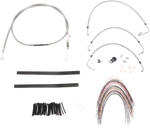 Burly Cable And Brake Line Kits Stainless Braid 13IN. Bagger Bars B30-1103. Fixed Price $500.03.