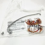 New Genuine Harley Diamond Back Flde Chrome Lower Front Brake Line Abs 41800632A. Fixed Price $49.00.