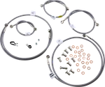 Galfer FK003D656-2 Stainlesss Steel Brake Line Kits Front. Fixed Price $115.00.
