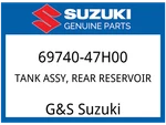 Suzuki Oem Part 69740-47H00 Tank Assy,rear Reservoir. Fixed Price $76.06.