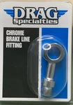 New Drag Specialties DS098152 Brake Fitting 7/16 In. Banjo X AN-3 Male Straight. Fixed Price $13.28.