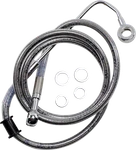 Drag Specialties 1741-5758 Extended Stainless Steel Front Brake Line Kit Plus.... Fixed Price $93.79.