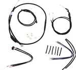 Burly Brand B30-1145 Jail Cable Kit 14" Handlebars Black Vinyl '14-'22. Fixed Price $251.06.
