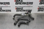 08-12 Kawasaki Ninja 250R EX250J Radiator Hoses Coolant Water Pipes BB784. Fixed Price $44.99.